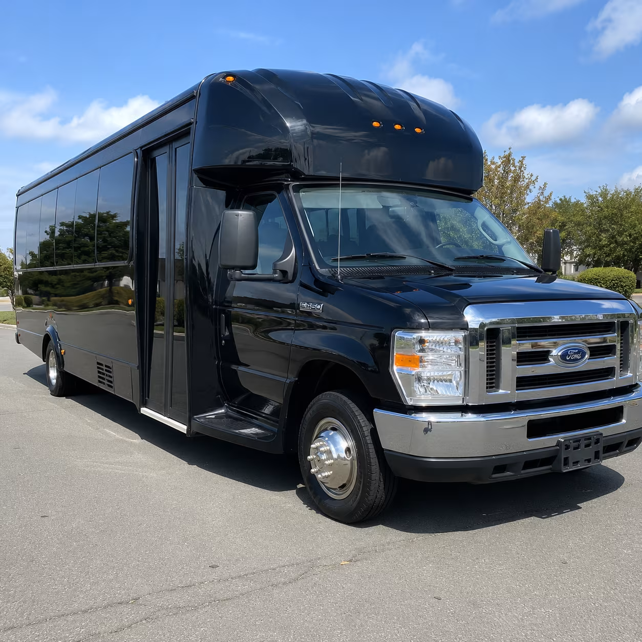 grand prairie party bus booking step 1