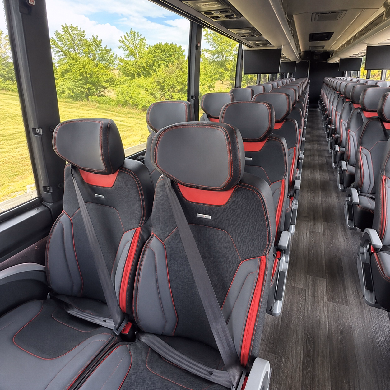 grand prairie prom transportation onboard seating